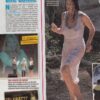 Monica Bellucci, bagnata e trasparente sul set