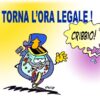 Da domenica torna l’ora legale