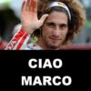 «Ciao Marco, ora sei sul podio più alto»