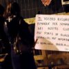 Fiaccolata nella notte