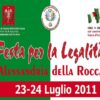 Oggi si conclude la Festa della legalità