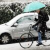 Temperature in calo, neve a Milano