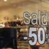 Saldi -10% rispetto al 2010
